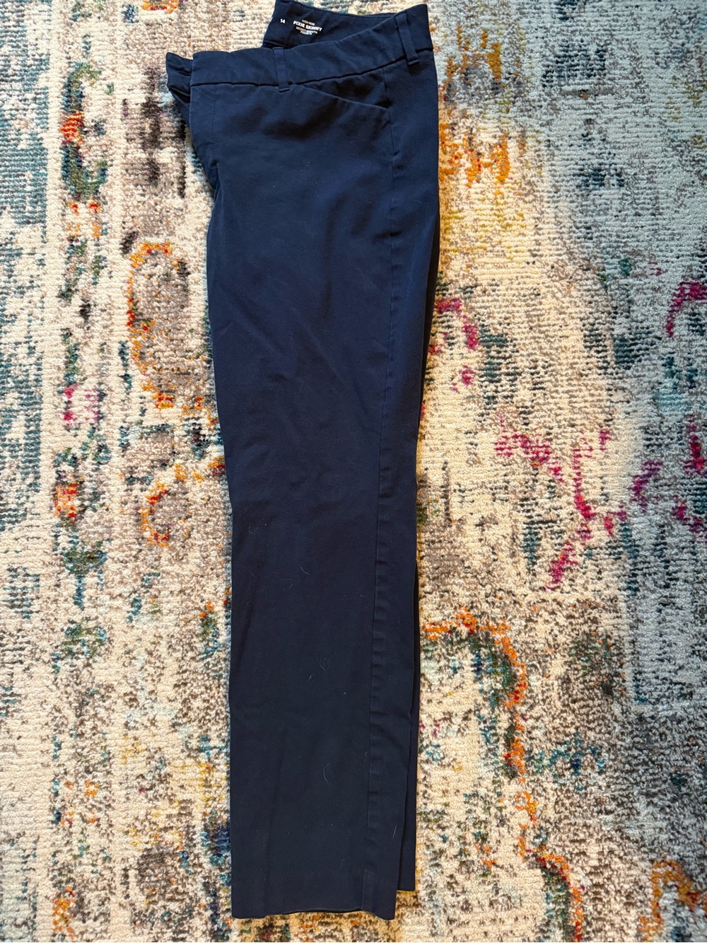 Old Navy Women's Navy Straight Leg Pants